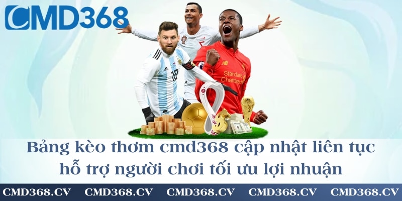 Bảng kèo thơm cập nhật liên tục, hỗ trợ người chơi tối ưu lợi nhuận