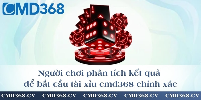 Người chơi phân tích kết quả để bắt cầu tài xỉu cmd368 chính xác